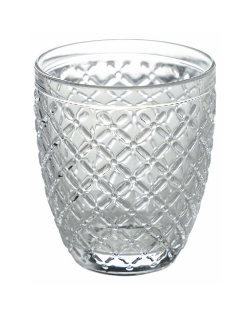 6 Nuovo Rombi veelkleurige waterglazen - 35 cl