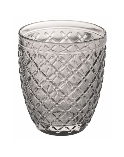 6 Nuovo Rombi veelkleurige waterglazen - 35 cl