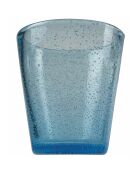 6 veelkleurige waterglazen Cancun - 33 cl