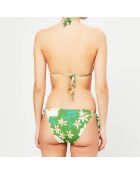 Maillot de bain 2 pièces triangles souples Zulu vert