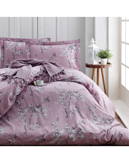 Set copripiumino rosa/bianco Chicory