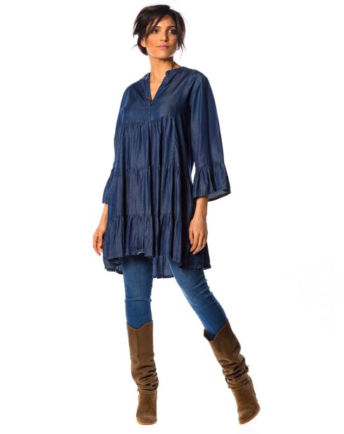 Tunique Helen bleu jean