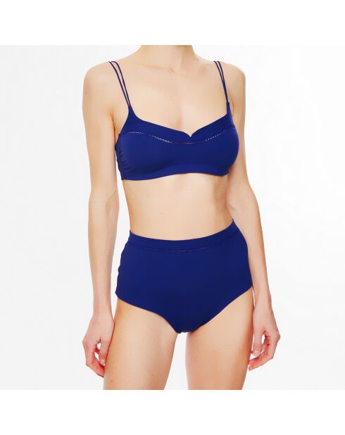 Traje de baño azul mediterráneo de 2 piezas Travel to the Mediterranean