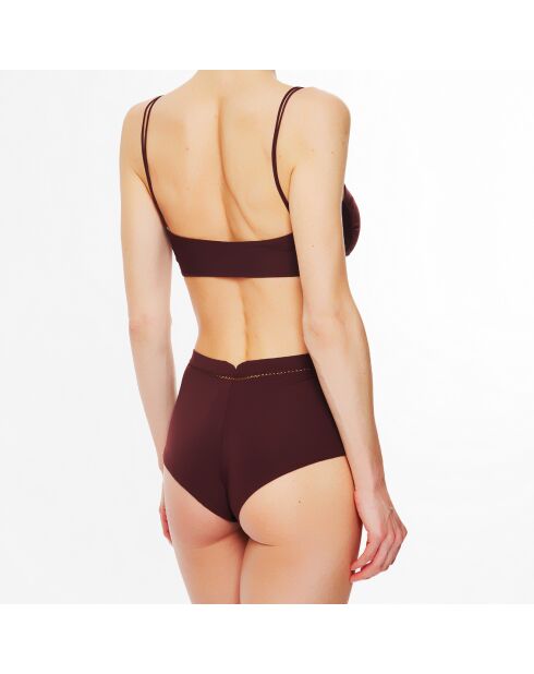 Bañador de 2 piezas Travel to the Mediterranean marrón
