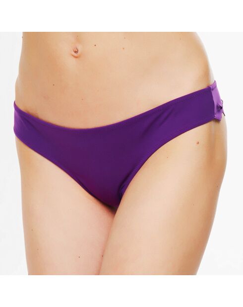 Violette brasilianische Ginkgo-Badeanzughose