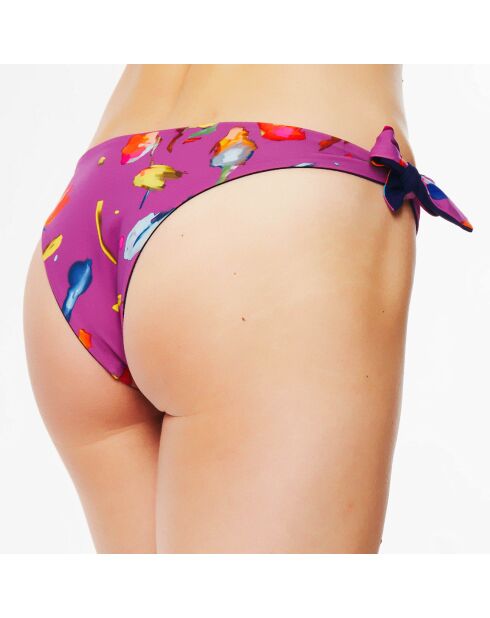 Double Visions paars/blauw braziliaans zwembroekje