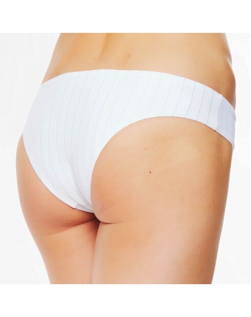 Pantalones de baño blancos de corte alto Avant-Garden