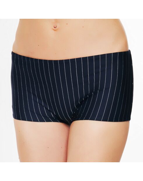 Marineblaue kurze Badeanzughose Avant-Garden