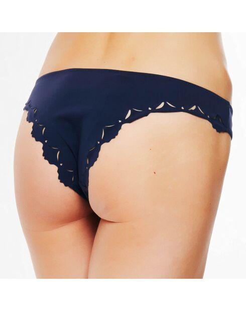 Mitternachtsblaue brasilianische Badeanzughose Ginkgo