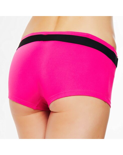 Braguitas de bikini Ryder fucsia/negras