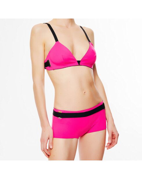 Braguitas de bikini Ryder fucsia/negras