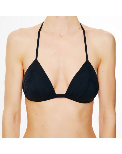 Waves zwarte triangel-bikinitop