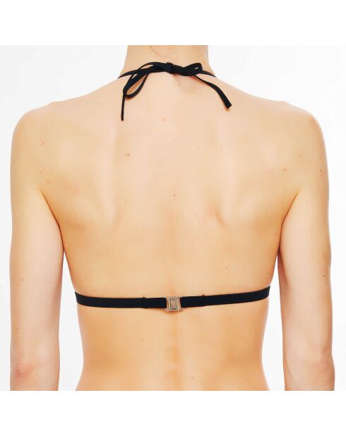 Waves zwarte triangel-bikinitop