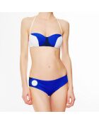 Bas de maillot de bain Color Power bleu marine/cobalt/blanc