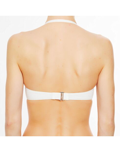 Haut de maillot de bain bandeau Wired ivoire