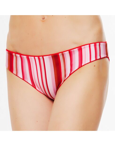 Rhapsody Bikinihose mit Blumenmuster in Rot/Rosa