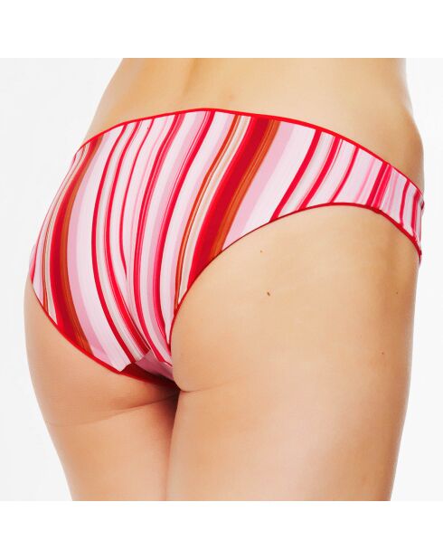 Rhapsody Bikinihose mit Blumenmuster in Rot/Rosa