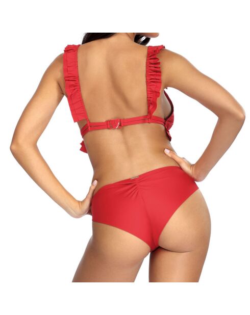 Maillot de Bain 2 pièces Miléna rouge
