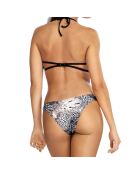 Maillot de bain 2 Pièces à nouer Push-Up Eléonora multicolore/blanc/noir