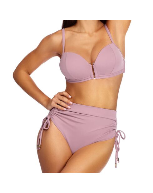 Costume da bagno 2 pezzi Push-Up rosa Darya