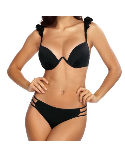 Polina Push-Up zwart 2-delig badpak