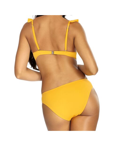 Maillot de bain 2 Pièces Push-Up Emma jaune