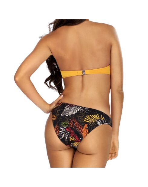Maillot de bain 2 Pièces Push-Up Eliana multicolore/jaune