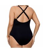 Maillot de bain 1 Pièce Barbara noir/blanc
