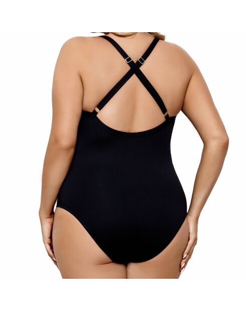 Maillot de bain 1 Pièce Barbara noir/blanc