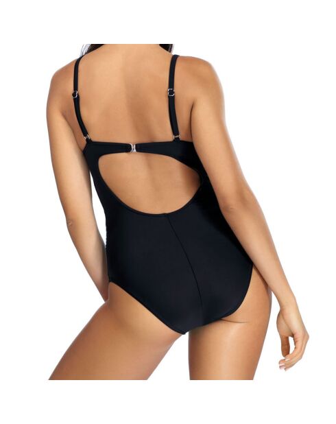 Maillot de bain 1 Pièce Push-Up Sonia multicolore/noir/vert