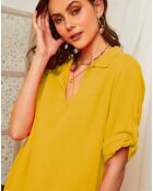 Suzanne Safran jurk van 100% linnen