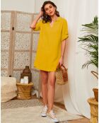 Suzanne Safran jurk van 100% linnen