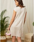 Robe 100% Lin Trieste beige