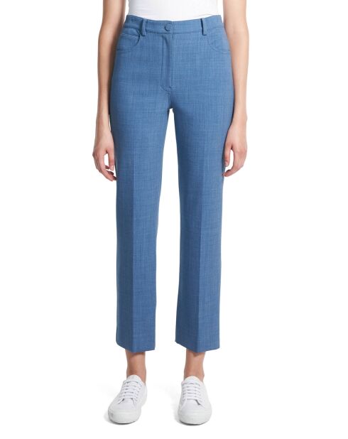 Pantalon en Laine mélangée Lilya bleu