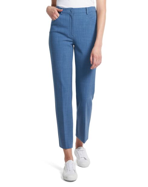 Pantalon en Laine mélangée Lilya bleu