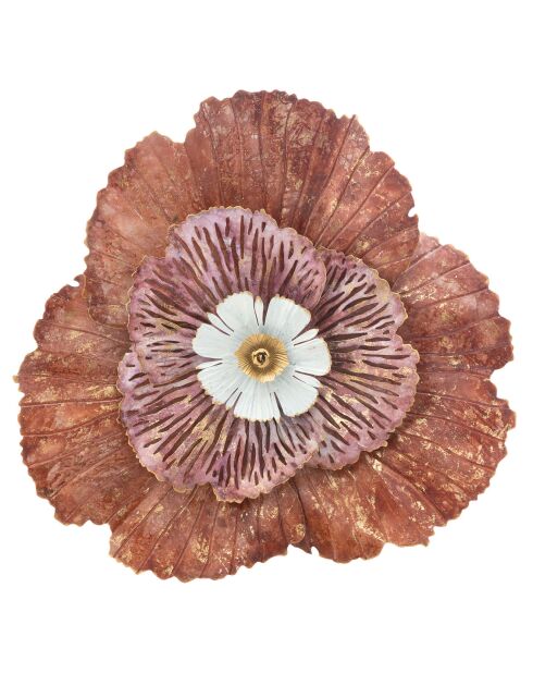 Decoración de pared multicolor - 72x73,5x11 cm