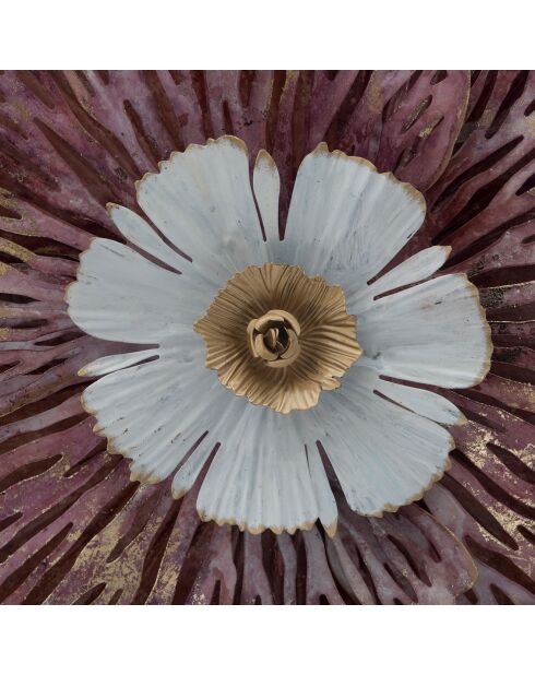 Decoración de pared multicolor - 72x73,5x11 cm