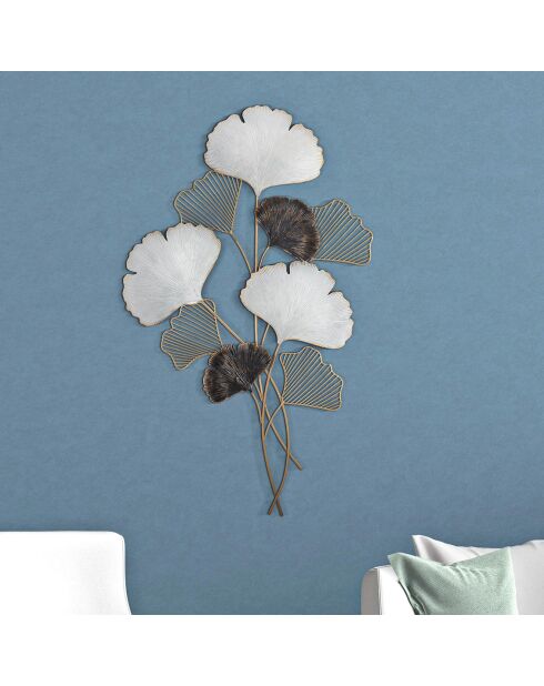 Décoration murale multicolore - 109x66x4 cm