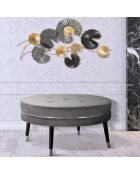 Décoration murale multicolore - 56x105x4 cm