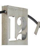 Horloge murale grisy noir/gris - 63x61x4.5 cm