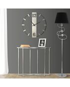 Horloge murale grisy noir/gris - 63x61x4.5 cm