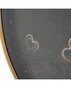 Horloge murale hearts multicolore - D.60x6 cm