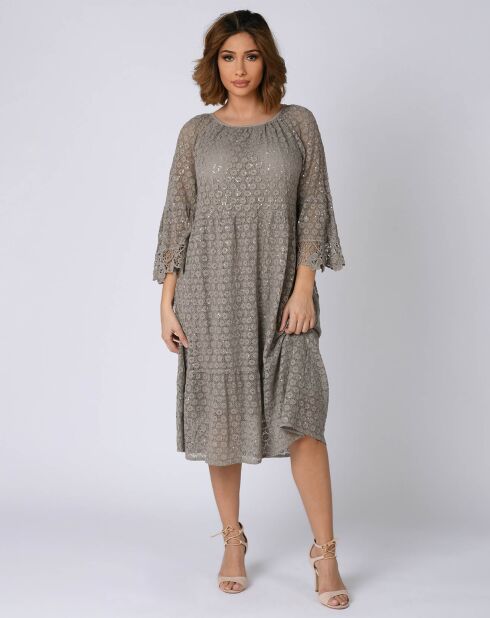 Robe Irene taupe