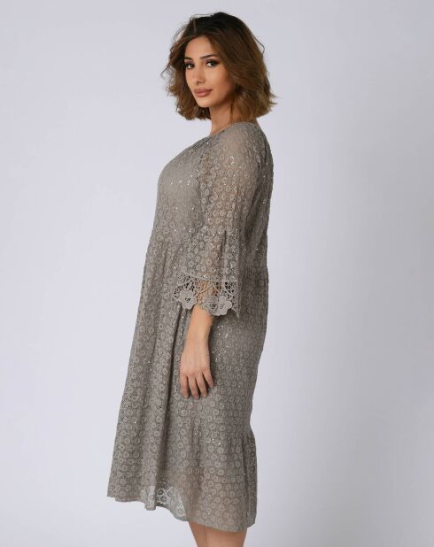 Robe Irene taupe