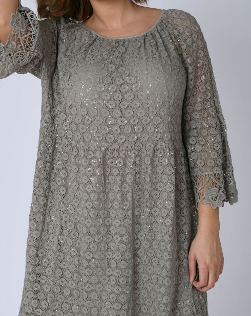 Robe Irene taupe