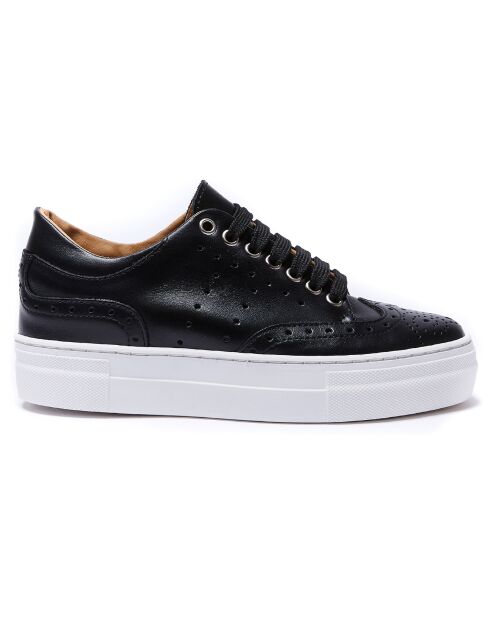 Sneakers en Cuir Selena noires