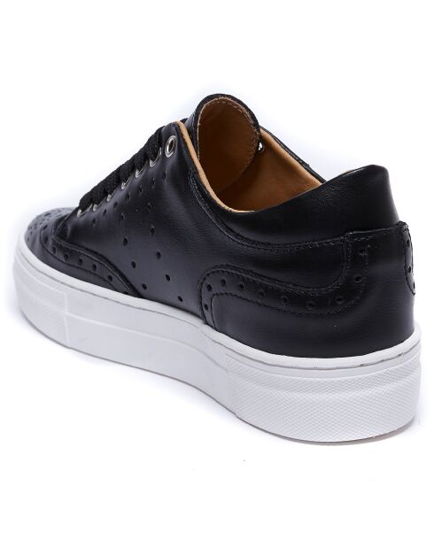 Sneakers en Cuir Selena noires