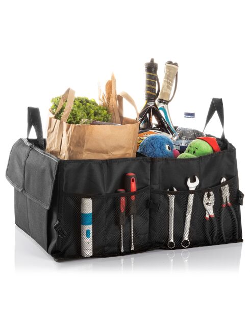 Organisateur de coffre de voiture pliable Carry InnovaGoods noir - 39x26x55 cm