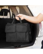 Organisateur de coffre de voiture pliable Carry InnovaGoods noir - 39x26x55 cm