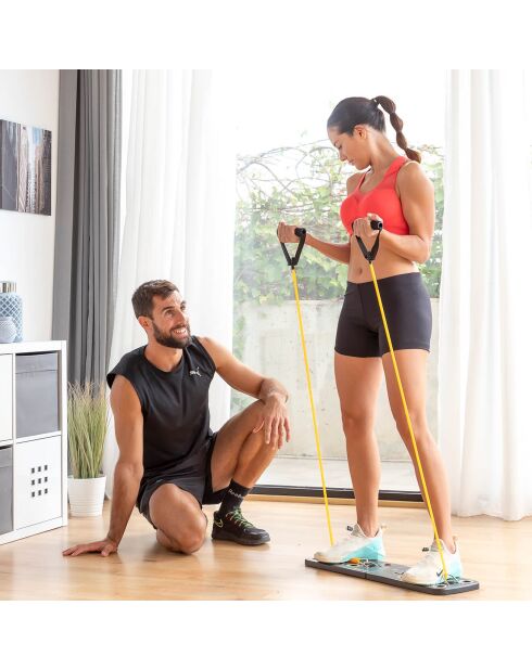 Trainingssystem, Widerstandsbänder und Pulsher-Trainingsanleitung